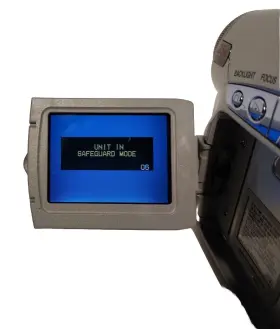 Gr-d271u Jvc Mini-camcorder Digital Video Camera Stuck In Safeguard Mode #3