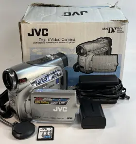 Gr-d290u Jvc Gr-d290 Minidv Digital Video Camcorder With Box Sd Card And Battery Tested