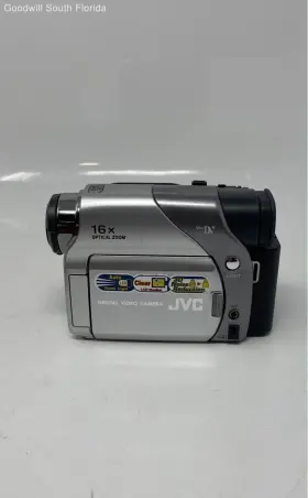 Gr-d32 Jvc Silver Black Digital Video Camera Camcorder With Accessories