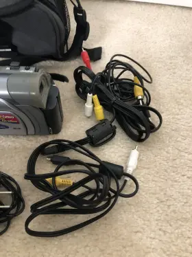 Gr-d70u Jvc 700x Digital Video Camera Camcorder Tested With Remote Case And Extras #3