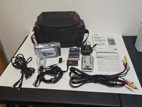 Gr-d91 Jvc Mini Dv Camcorder Digital Video Camera With Case For Parts Or Repair