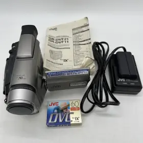 Gr-dvf21u Jvc Cybercam Minidv Video Camera Digital Camcorder Battery And Charger