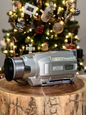 Gr-dvl120v Jvc Great Condition Mini Dv Camcorder Tested And Works Check Photos