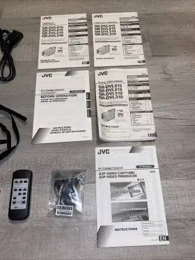 Gr-dvl310u Jvc Mini Dv Digital Video Camera With Carry Bag Bundle - Tested #2