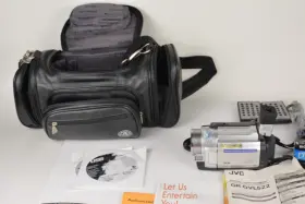 Gr-dvl522u Jvc Digital Video Camera With Case Manual And Tons Accessories/cables #3