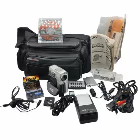 Gr-dvm90u Jvc Gr-dvm90 Mini Dv Camcorder Digital Video Camera With Extras Tested And Working