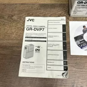 Gr-dvp7u Jvc Minidv Camcorder Original Box-charger-for Parts- No Battery #3