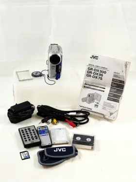 Gr-dx300 Jvc Minidv Digital Video Camera Camcorder 16x Optical Zoom With