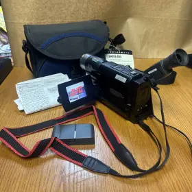 Gr-sxm240 Jvc Gr-scm240 Vintage Super Vhs Camcorder Bundle 600x Zoom Charger Power Cord