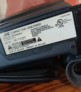 Gr-skm240 Jvc Compact Super Vhs Camcorder Video Camera 600x Digital Zoom