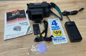 Gr-sv1 Jvc Vhs-c Camcorder Compact Vhs Tested Working No Battery Sv1 Power Zoom