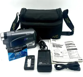 Gr-sx850 Jvc Gr-sx851 Vhs-c Camcorder Bundle Vgc Tested And Works Great Ships Fast L K
