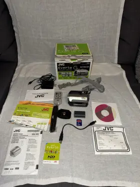 Gr-sxm130u Jvc Gz-mg130u Everio Hybrid Record Videos And Still Images Hdd Dvd Camcorder Works