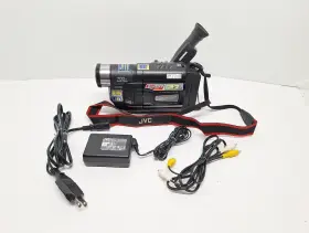Gr-sxm180 Jvc Camcorder Bundle A/c Charger Cables Bad Battery