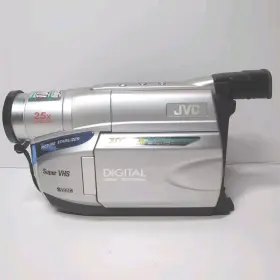 Gr-sxm38u Jvc 1000x Digital Zoom Vhs Camcorder With 25x Optical Untested