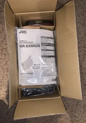 Gr-sxm525u Jvc Super Vhs-c Camcorder New #2