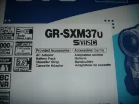 Gr-sxm740u Jvc Gr-sx37u Ntsc Super Vhs-c Camcorder #3