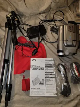 Gr-sxm920u Jvc Gr-sxm920 Compact Vcr Super Vhs Svhc Vhsc Camcorder No Battery