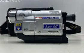 Gr-sxm930u Jvc Compact Vhs Camcorder Power Tested Read Description #3