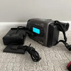 Gr-sz7 Jvc Vintage Super Vhs S-vhs Camcorder With Accessories Video Transfer Vgc