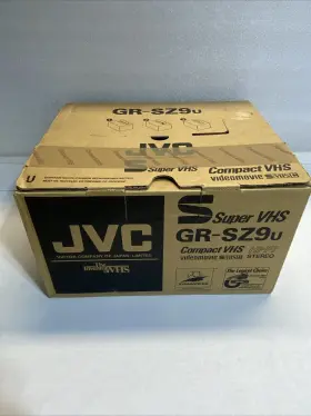 Gr-sz9u Jvc Video Compact Hi-fi Super Vhs Camcorder 1995 Japan Tested And Working #2