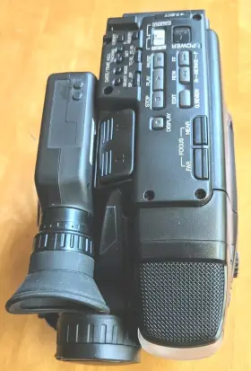 Gr-ax75 Jvc Grax75 Working Compact Vhs-c Camcorder In Excellent Cosmetic Condition #2