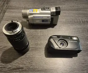 Grdvl512u Jvc Video Camera Canon Sure Shot Sigma 3.5 4.5 - 75x210mm
