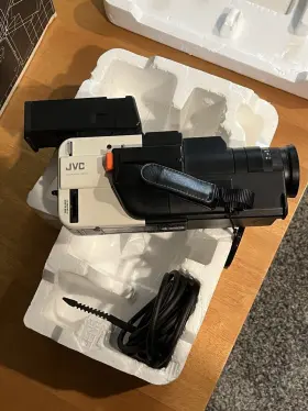 Gx-n7u Jvc Vintage Color Video Camera Camcorder In Original Box #2