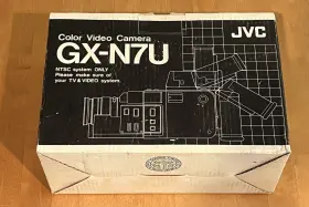 Gx-n7u Jvc Vintage Color Video Camera Camcorder In Original Box #3