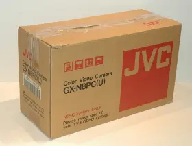 Gx-n8pc Jvc Very Rare Working Vintage U Rgb Color Video Camera With Extras