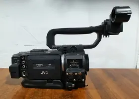 Gy-hd100u Jvc 3ccd Pro Hd Mini Dv And Sd Professional Camcorder Power Tested #3