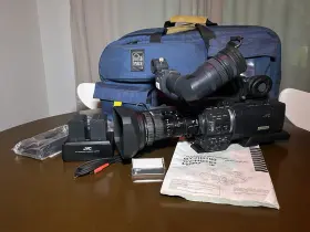 Gy-hd100 Jvc Gy-hd101 High Definition Pro Mini-dv Camcorder Set And Accessories Tested