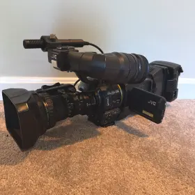 Th16x5.5brmu Jvc Gy-hd250u Hd Digital Camera Recorder With Fujinon Lens Working
