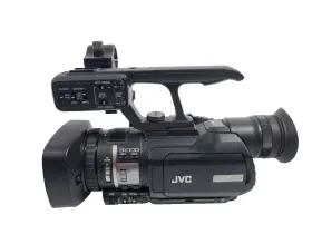 Gy-hm150u Jvc Gy-hm150 Compact Handheld 3ccd Camcorder Hd Professional Video With Battery #2