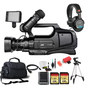 Gy-hm190ag-03 Jvc Gy-hm190ag Ultra Hd 4k Camcorder With Hd-sdi Pal Tripod