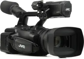 Gy-hm200u Jvc Gy-hm200 4k Professional Camcorder Mic Bonus Items