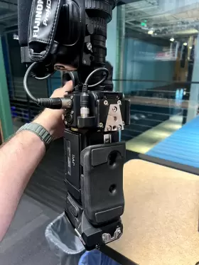 Gy-hd200 Jvc Gyhd200u Hd Video Camera W Fujinon Lens And Anton Bauer Trimpac Battery System #3