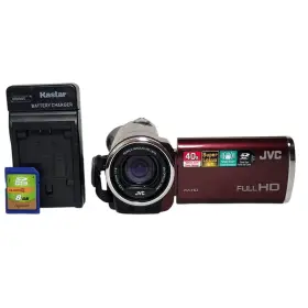 Gz-e100ru Jvc Everio Full Hd Tested Digital Camcorder With Charger Memory Card