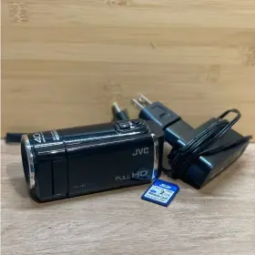 Gz-e105be Jvc Everio Compact Hand Held Video Camera Camcorder - Tested Works
