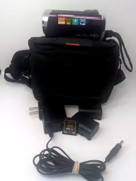 Hdgz-e300vu Jvc Gz-e300vu Camcorder With 2 Batterie Charger Sd Card Bag - Tested #2