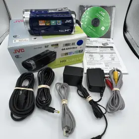 Gz-ex310au Jvc Full Hd Avchd Camcorder Complete In Original Box Tested Working I