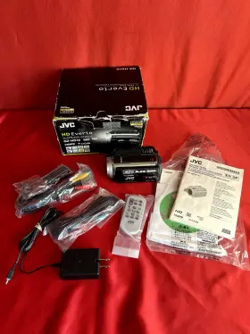 Camcorder-40gb Jvc Gz-hd10ag Gz-hd10u Full Hd Built-in- 10x Optical Zoom