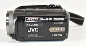 Gz-hd10u Jvc Everio 40gb Hdd Handheld Video Camcorder Tested Charger Battery #2