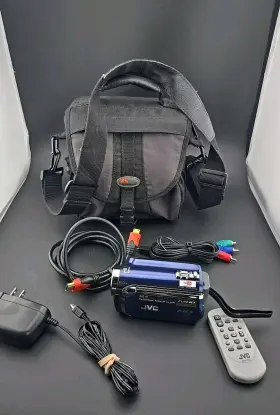Gz-hd300rus Jvc Gz- Hd300au Everio Blue Camcorder Full Hd Video Camera