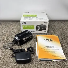 Gz-hd500bu Jvc Everio Hd Gz Hd500bu Hdd Camcorder 2.7 Inch Lcd Screen 80 Gb 200x Zoom Working