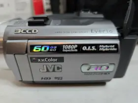 Gz-hd5u Jvc Gz-hd6u Everio 3ccd 60gb Hard Disk Drive Hd Camcorder Working Remote #2