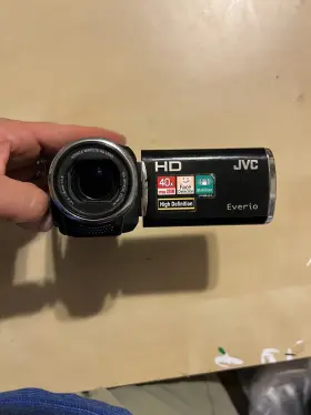 Gz-hm30baa Jvc Gz-hm30 Hd Everio Camcorder Black With Battery