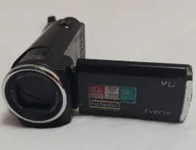 Gz-hm30bus Jvc Everio Gz-hm30bu Avchd Camcorder - No Power Chord Not Tested