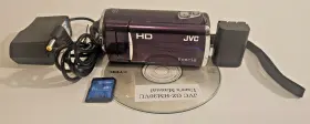 Gz-hm30vu Jvc Everio Hd 40x Zoom Purple Digital Camcorder With Charger And 8gb Card