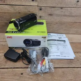 Gz-hm35bus Jvc Everio Gz-hm35bu Hd Digital Camcorder Video Camera Complete In Box Tested